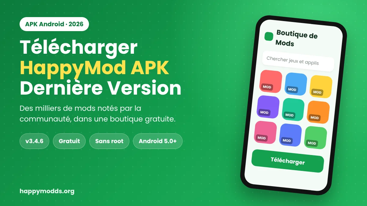 Télécharger HappyMod APK dernière version pour Android